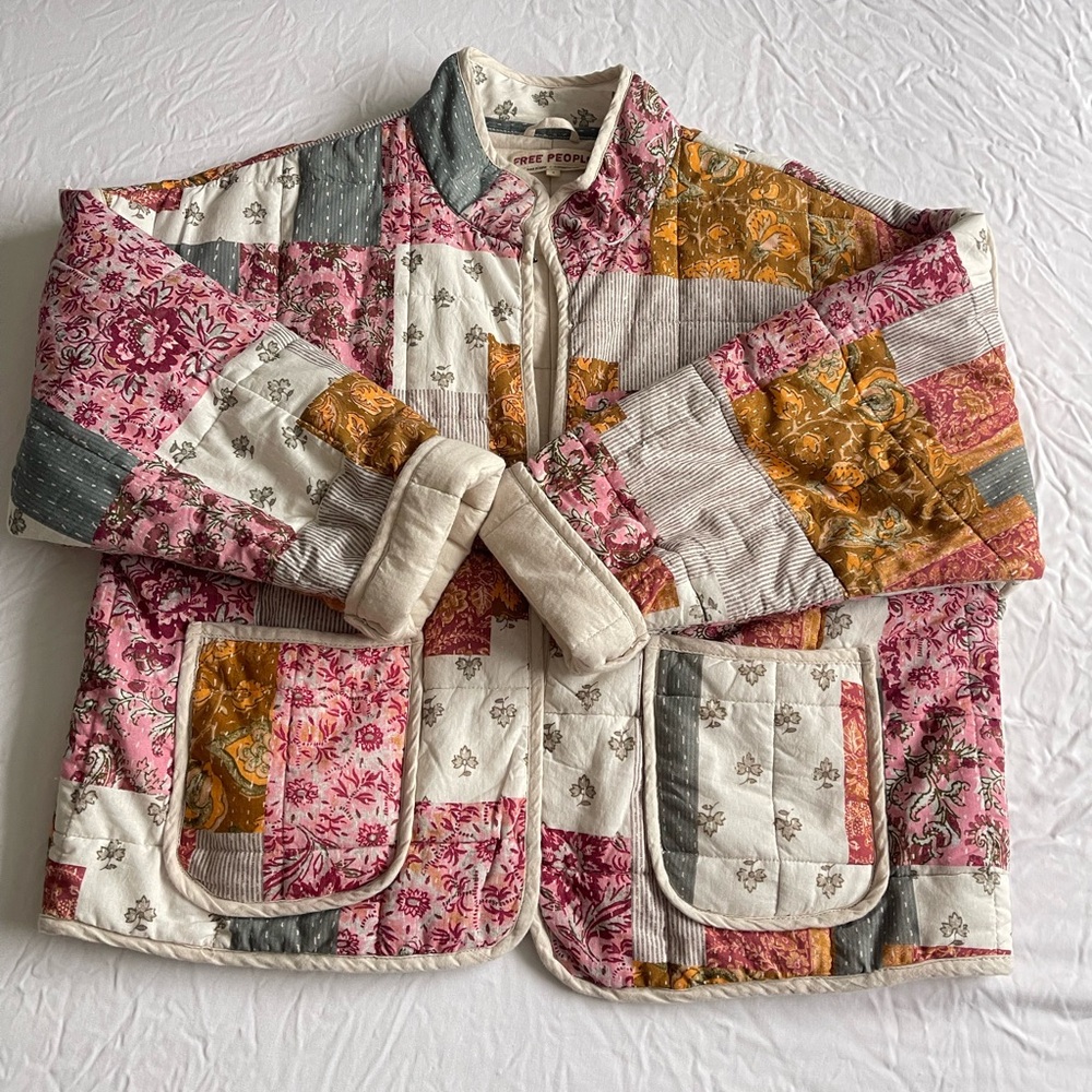 Free people quilted jacket